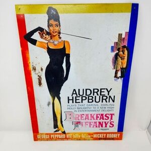 Audrey Hepburn Tin Sign